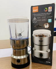 RAF 2 in 1 Mini Electric Grinder & Juicer Blender – Coffee Grinder, Meat Mincer