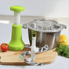 Manual Hand Operated stainless steel Chopper