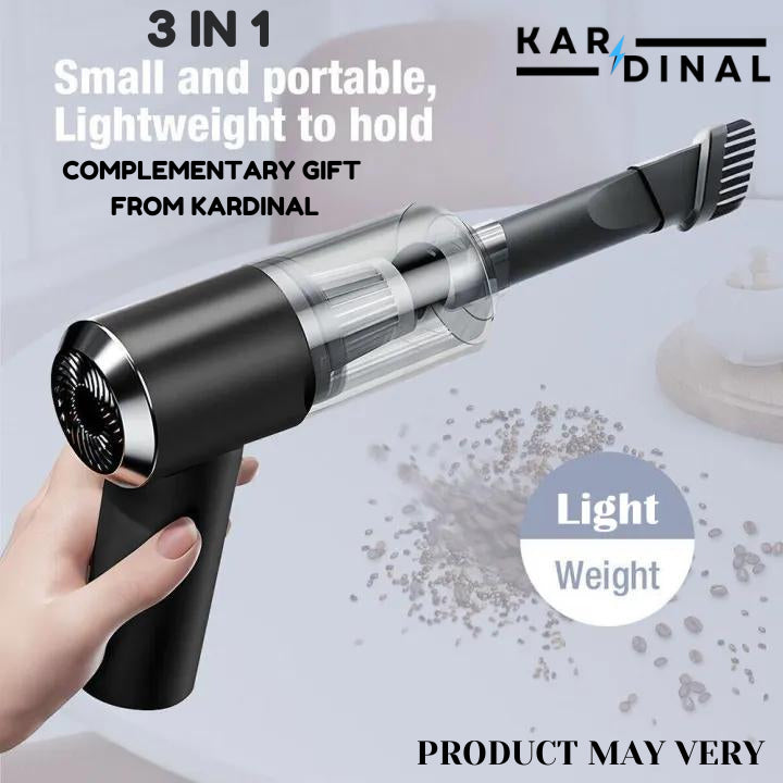 3 In 1 Portable Mini Vacuum