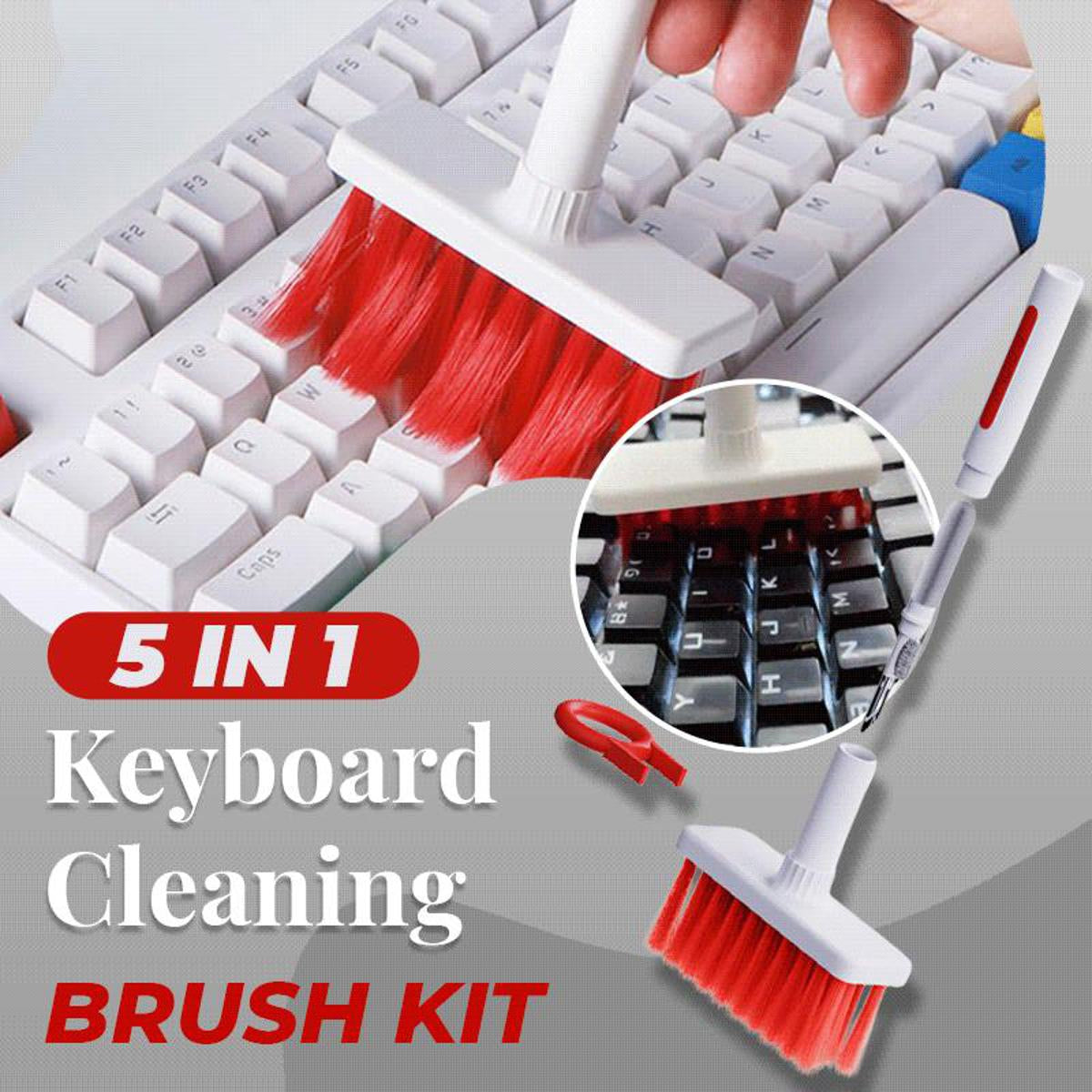 Soft brush 5 in one Keyboard cleaning Kit Multi function