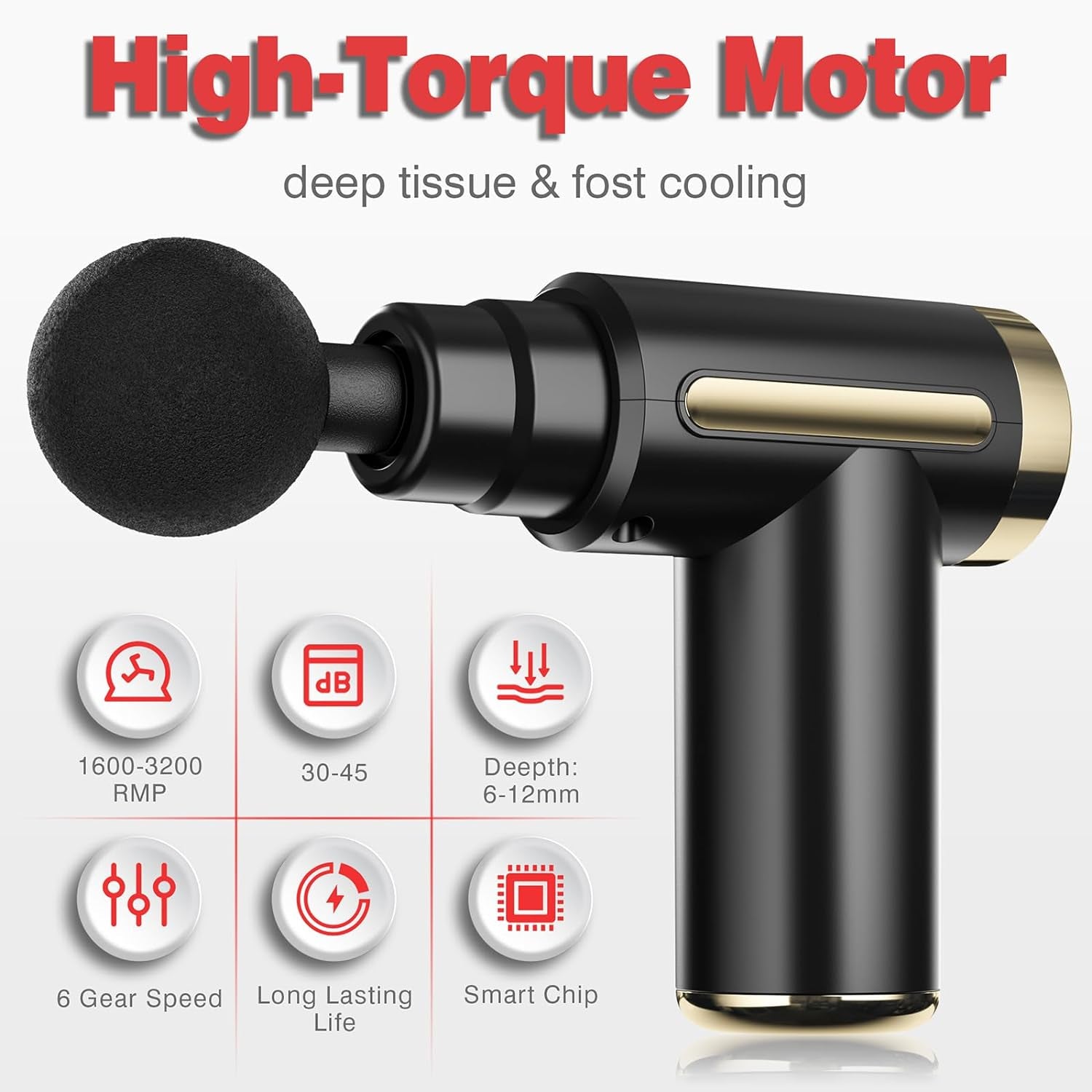 5-in-1 Multifunctional Electric Massage Gun