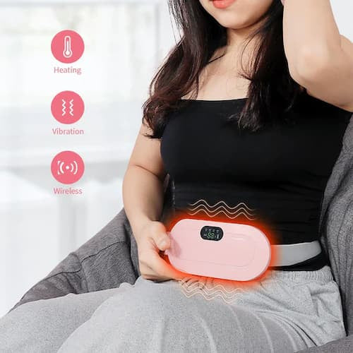 Period Cramp Relief Heater & Massager Belt | Electric Belt Massage For Women And Girls