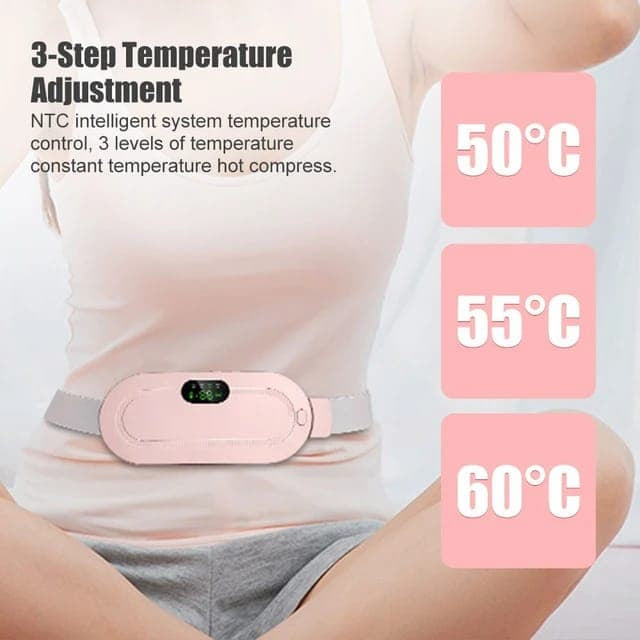 Period Cramp Relief Heater & Massager Belt | Electric Belt Massage For Women And Girls
