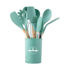 12 Pcs Silicone Cooking Utensils Kitchen Utensil Set